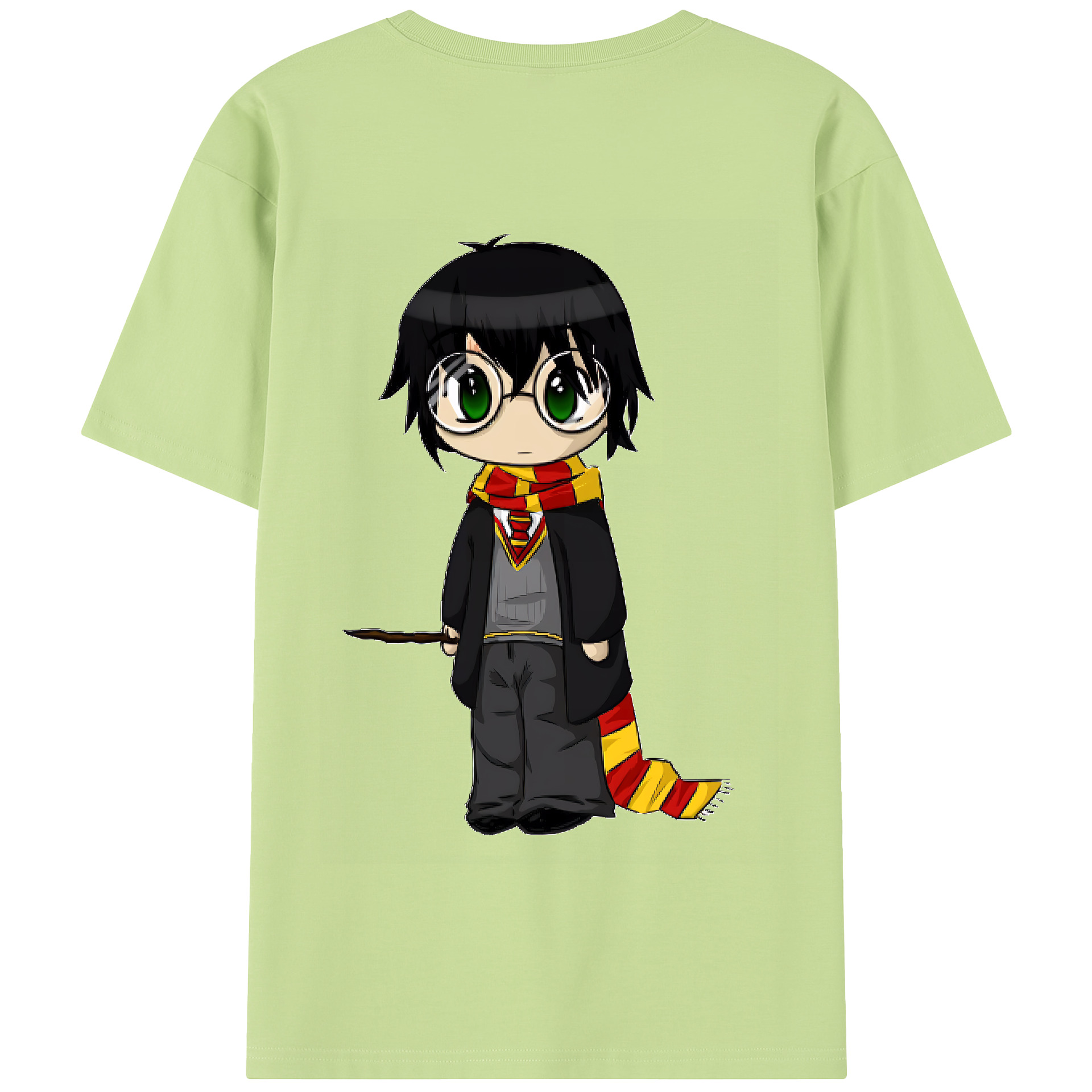 （画像用） Harry Potter ハリー・ポッターシリーズ 綿100％半袖Tシャツ（背面プリント）